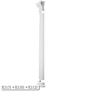 Luxxus Round Plain Half Column K1101 - K1101