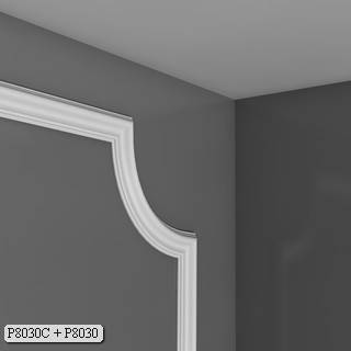 Luxxus Panel Molding Corner P8030C - P8030C