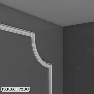 Axxent Panel Molding Corner PX103A - PX103A