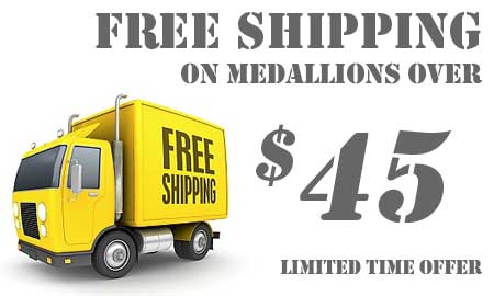 Free Shipping On Medallions