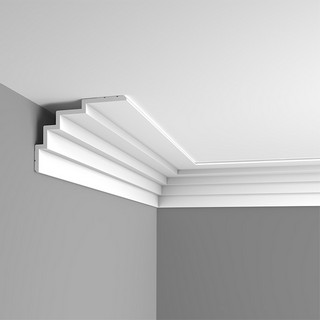 Luxxus Crown Molding C393 - Steps - C393