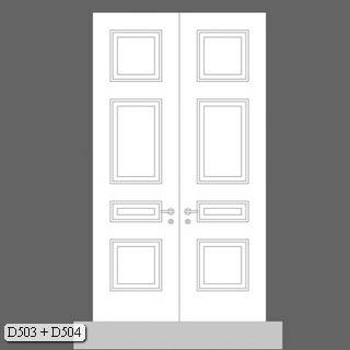 Luxxus Raised Panel D503 - D503