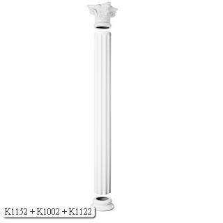 Luxxus Round Fluted Full Column K1002 - K1002